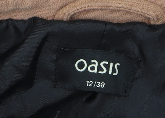 Oasis Beige Women's Overcoat Size 12