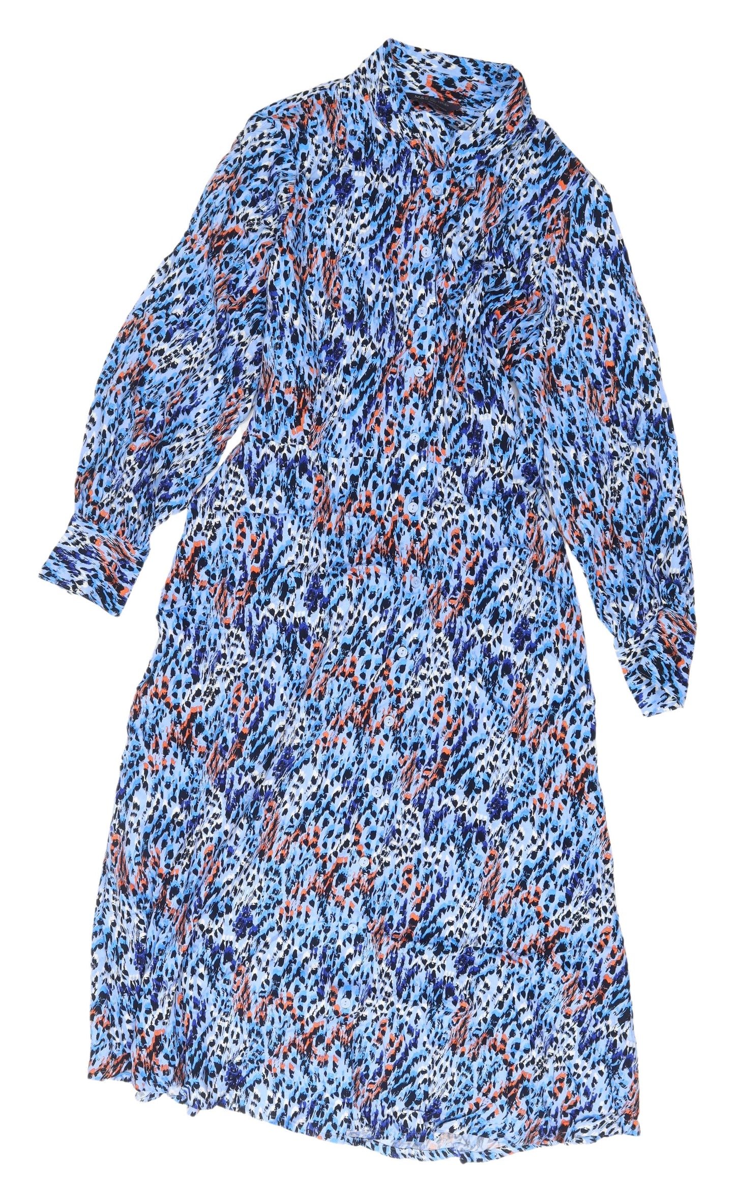 Marks and Spencer Women's Animal Print Shirt Dress