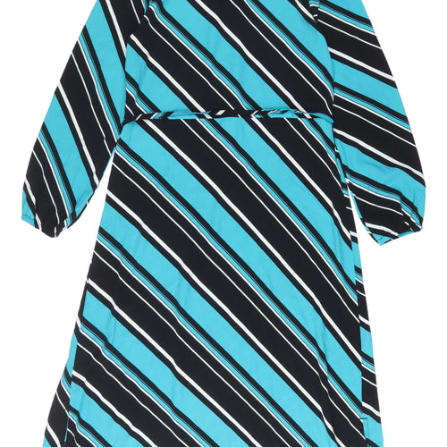 Marks and Spencer Women's Striped A-Line Dress, Size 8