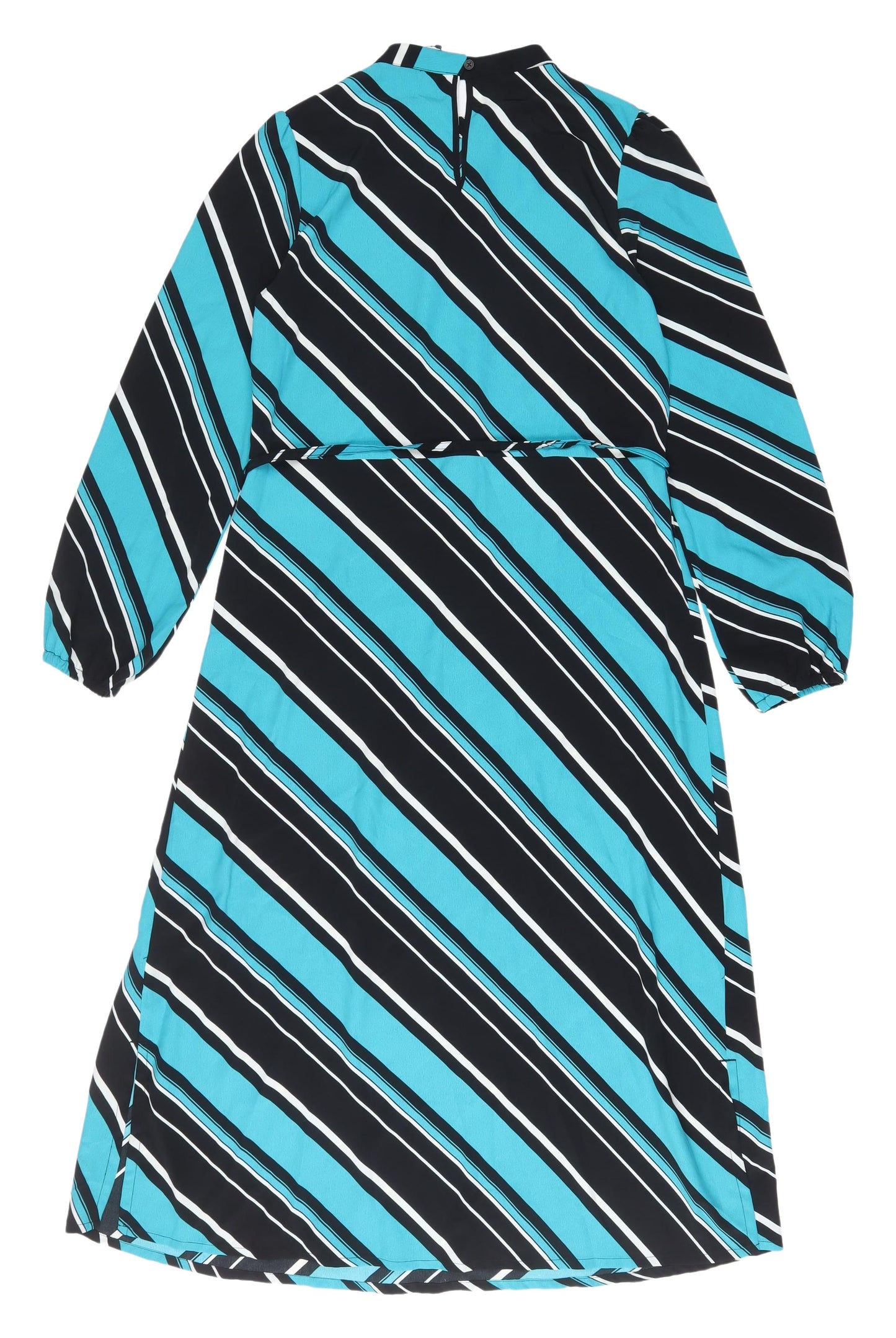 Marks and Spencer Women's Striped A-Line Dress, Size 8