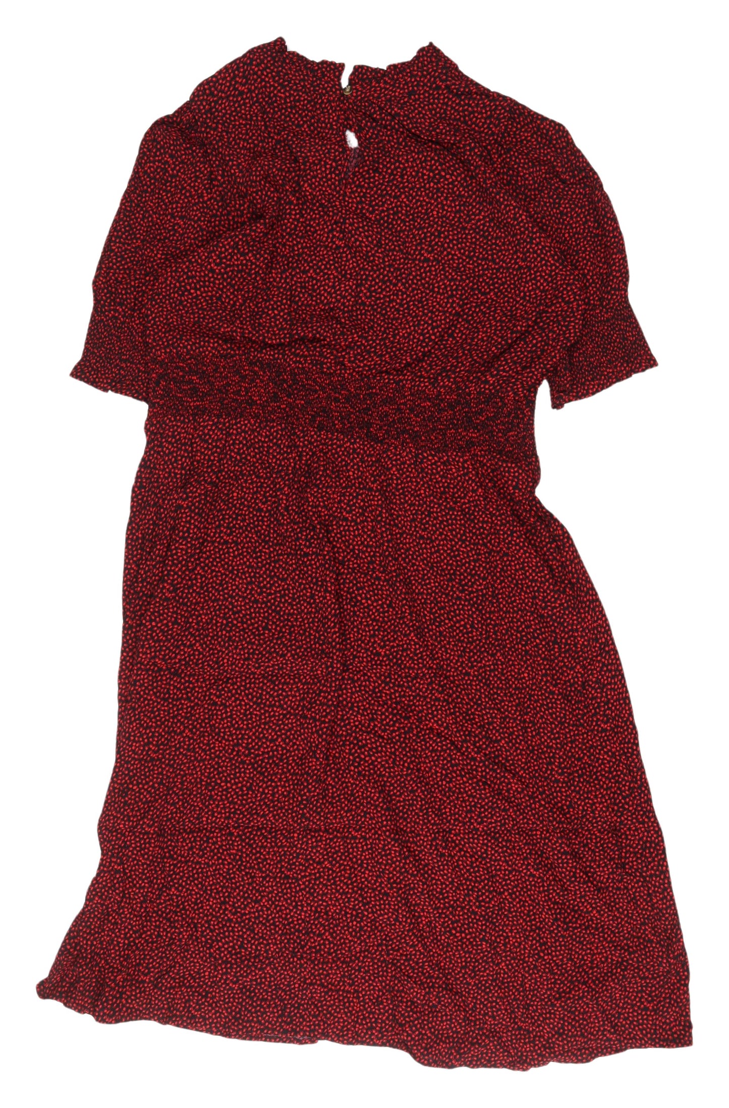 Marks and Spencer Red A-Line Midi Dress Size 22
