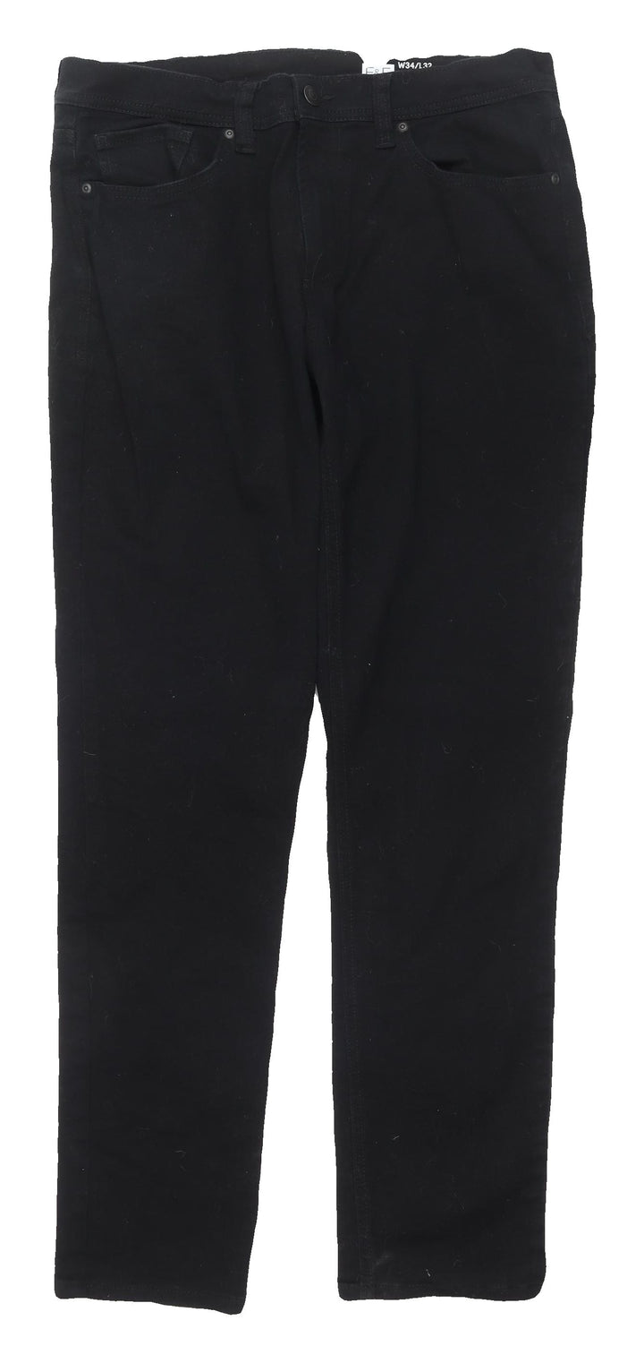 F&F Women's Black Slim Jeans Size 34