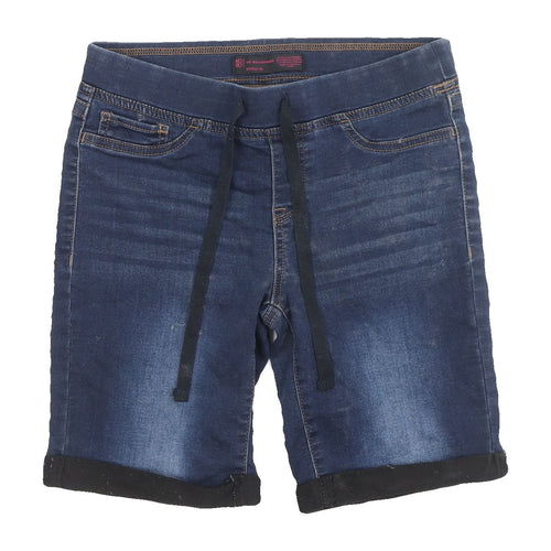 No Boundaries Boys Blue Denim Bermuda Shorts Size S