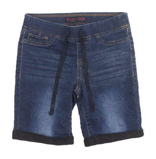 No Boundaries Boys Blue Denim Bermuda Shorts Size S
