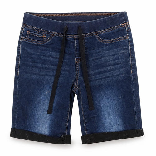 No Boundaries Boys Blue Denim Bermuda Shorts Size S