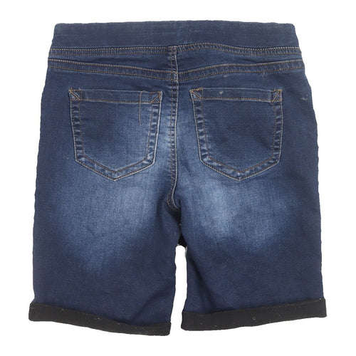 No Boundaries Boys Blue Denim Bermuda Shorts Size S