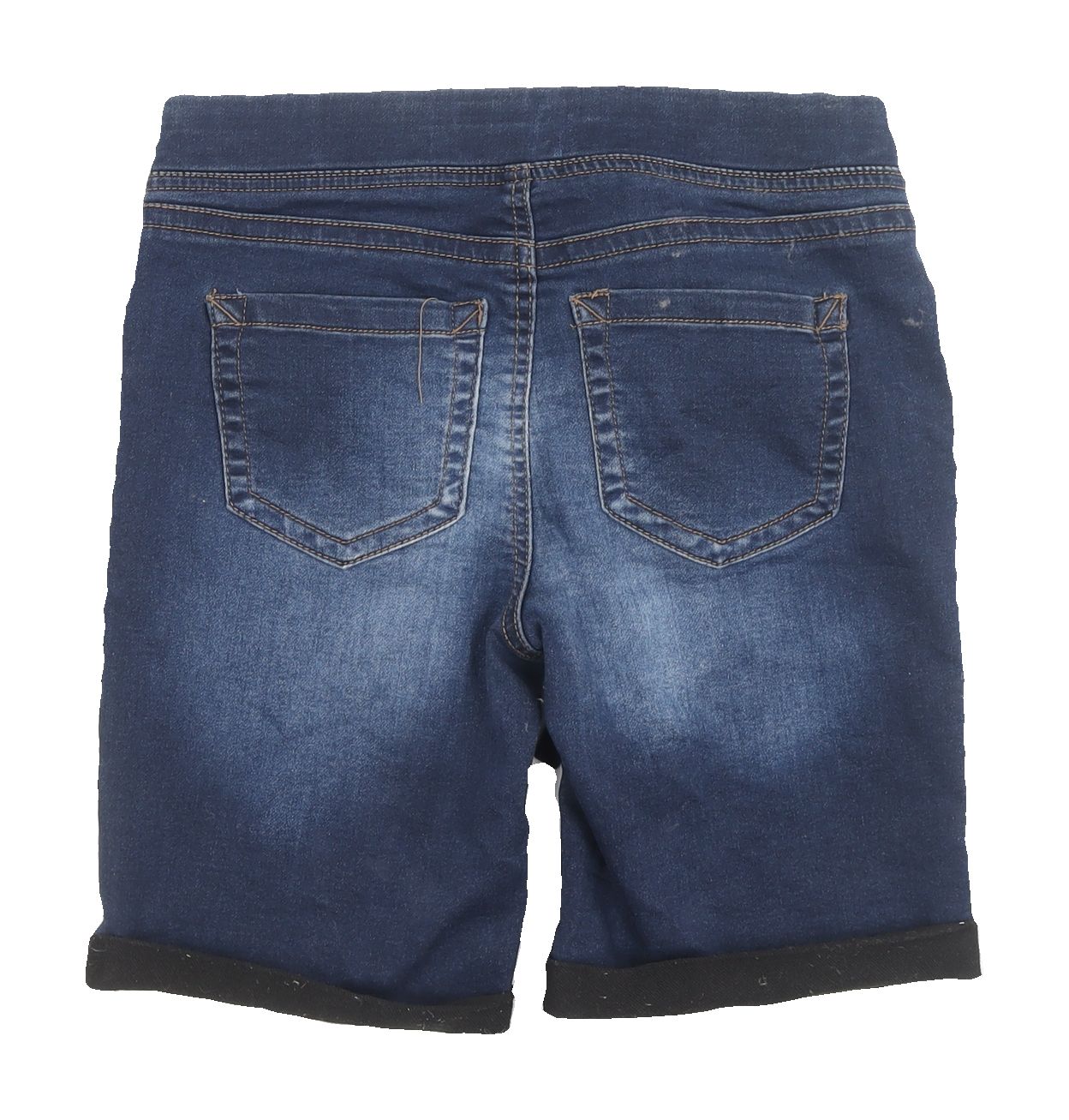 No Boundaries Boys Blue Denim Bermuda Shorts Size S