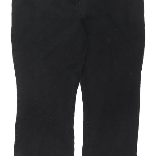 Marks and Spencer Women's Black Straight Jeans Size 18