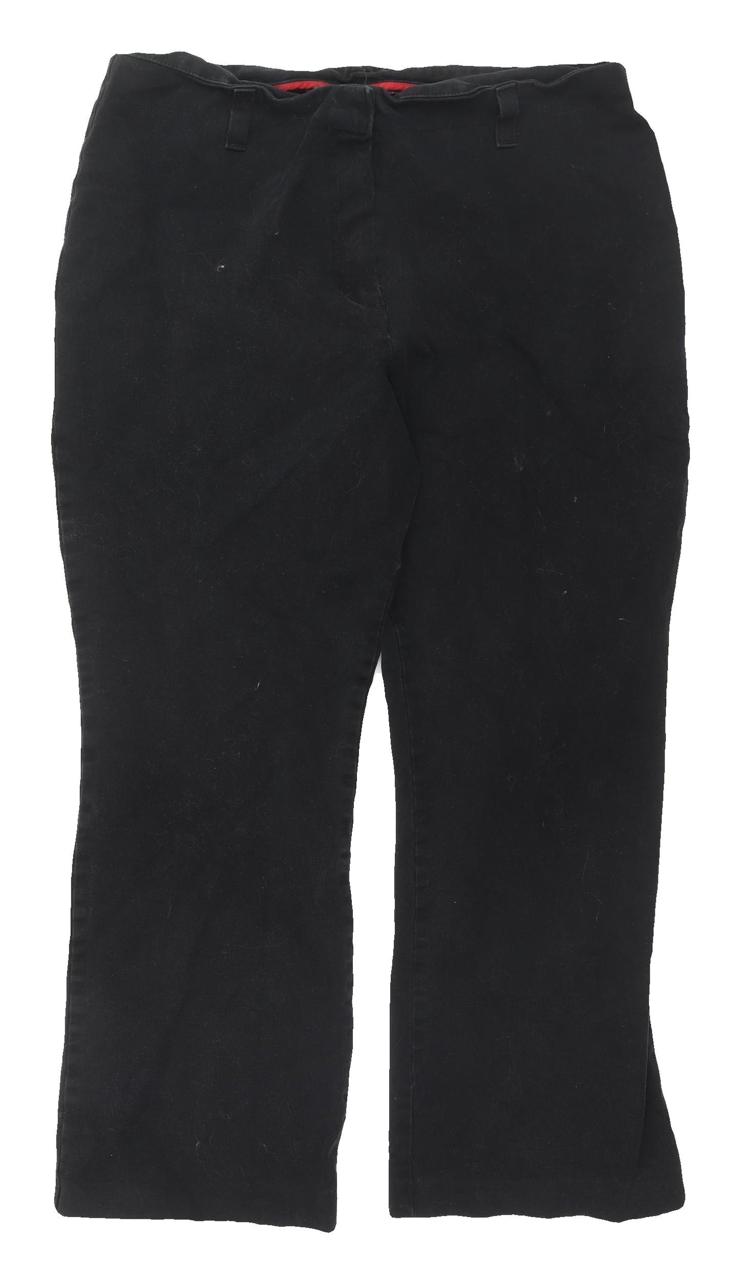 Marks and Spencer Women's Black Straight Jeans Size 18