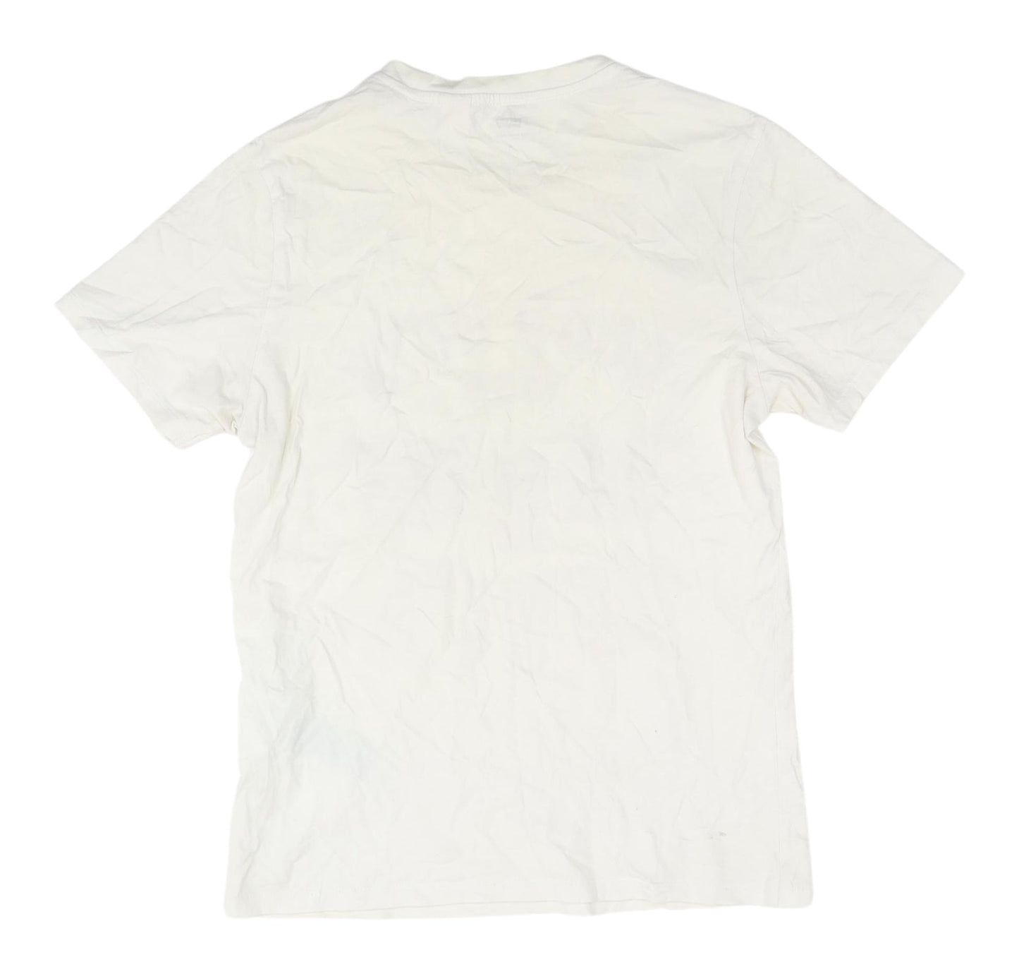 Levi's Men's White Graphic Print Cotton T-Shirt, Size S