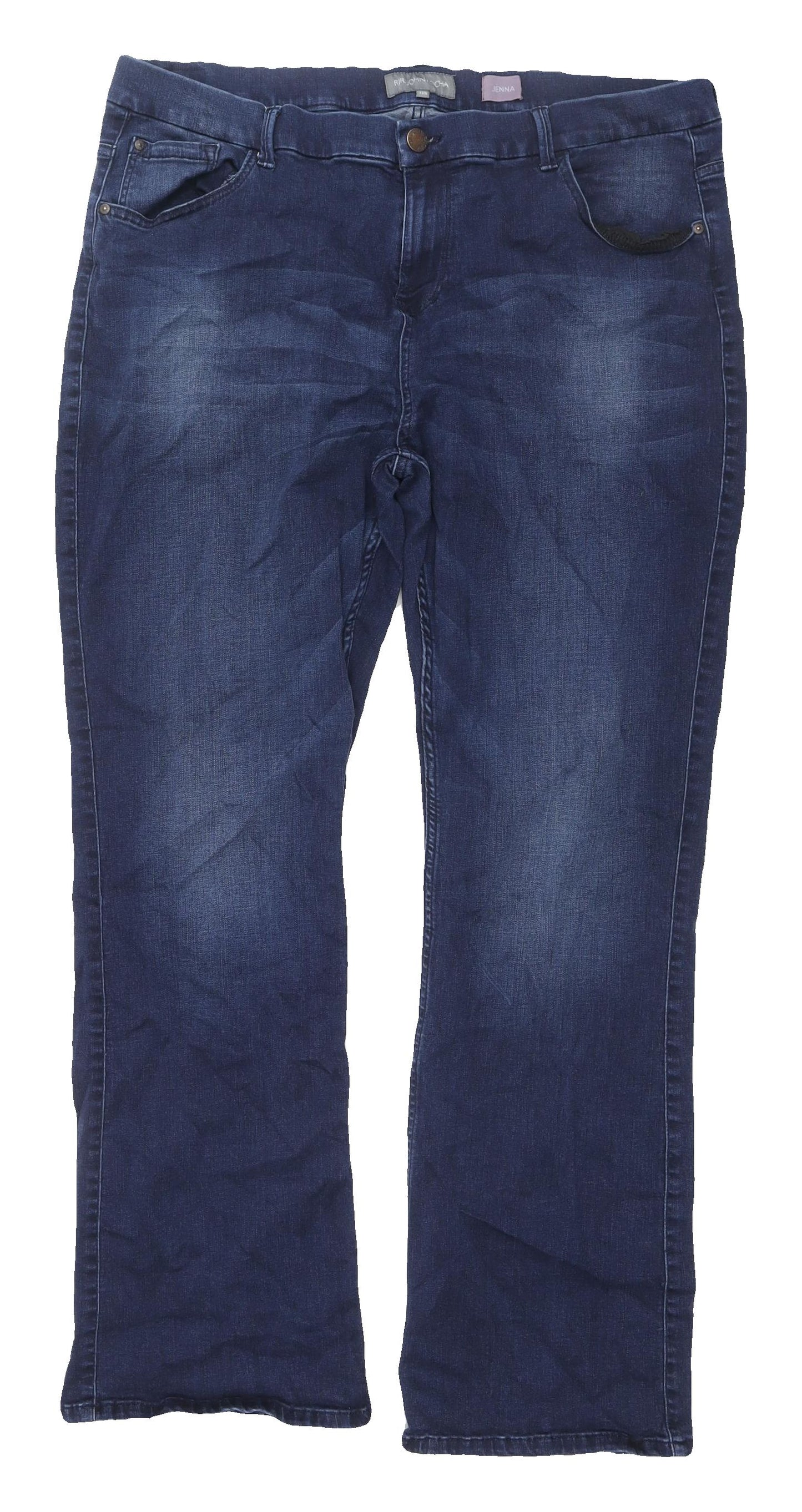 RJR John Rocha Blue Straight Jeans Women Size 18