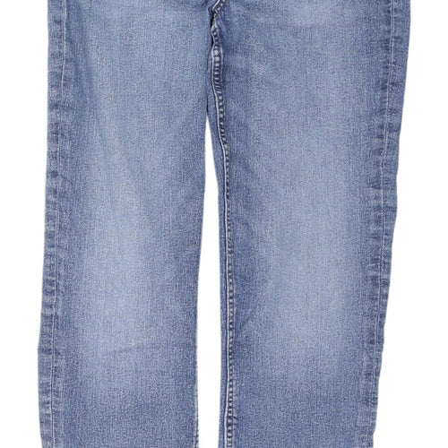 Marks and Spencer Women's Blue Straight Jeans