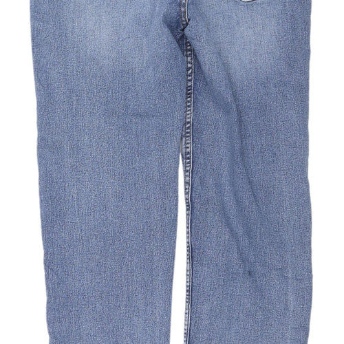 Marks and Spencer Women's Blue Straight Jeans