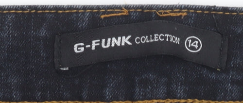 G-Funk Collection Women's Black Skinny Jeans Size 14