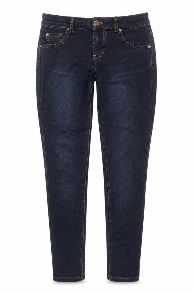 Front view of VILA Women's Blue Skinny Jeans, size 8