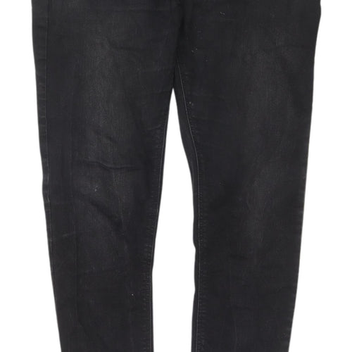 ASOS Black Women's Skinny Jeans, Size 32, Stretch Fit