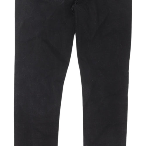 Denim 365 Women's Black Skinny Jeans - Size 10, Mid-Rise, Stretch