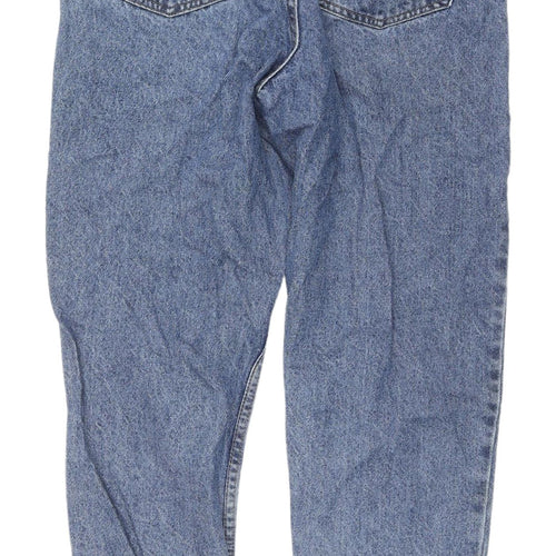 Primark Ladies Blue Mom Jeans Size 8 Relaxed Fit