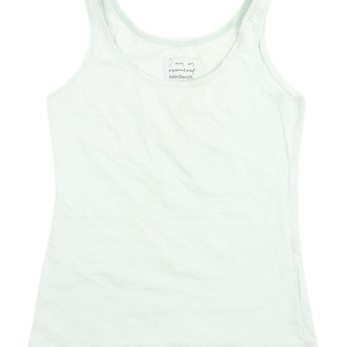 Sandwich Women’s White Sleeveless Tank Top - S