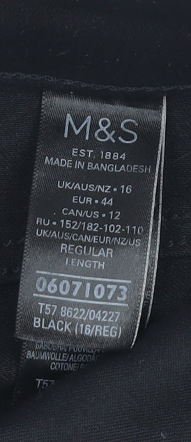 Marks and Spencer Women's Black Skinny Jeans Size 16