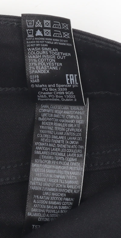 Marks and Spencer Women's Black Skinny Jeans Size 16