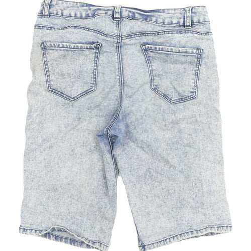 George Women's Blue Bermuda Denim Shorts