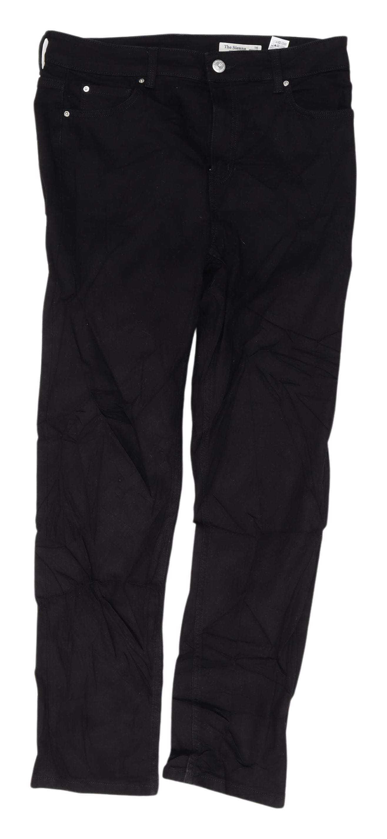 Marks and Spencer Women’s Black Regular Jeans Size 16