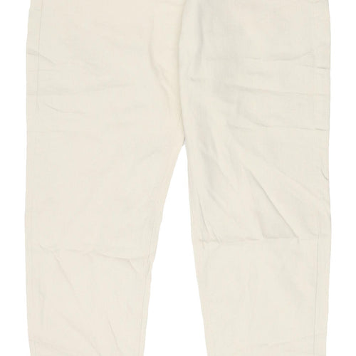 Marks and Spencer Mens Ivory Denim Jeans 32