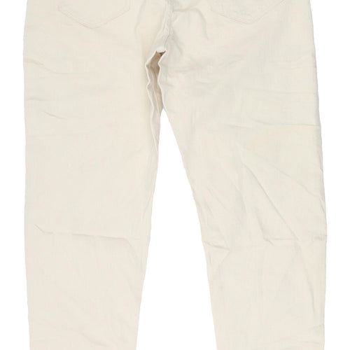 Marks and Spencer Mens Ivory Denim Jeans 32