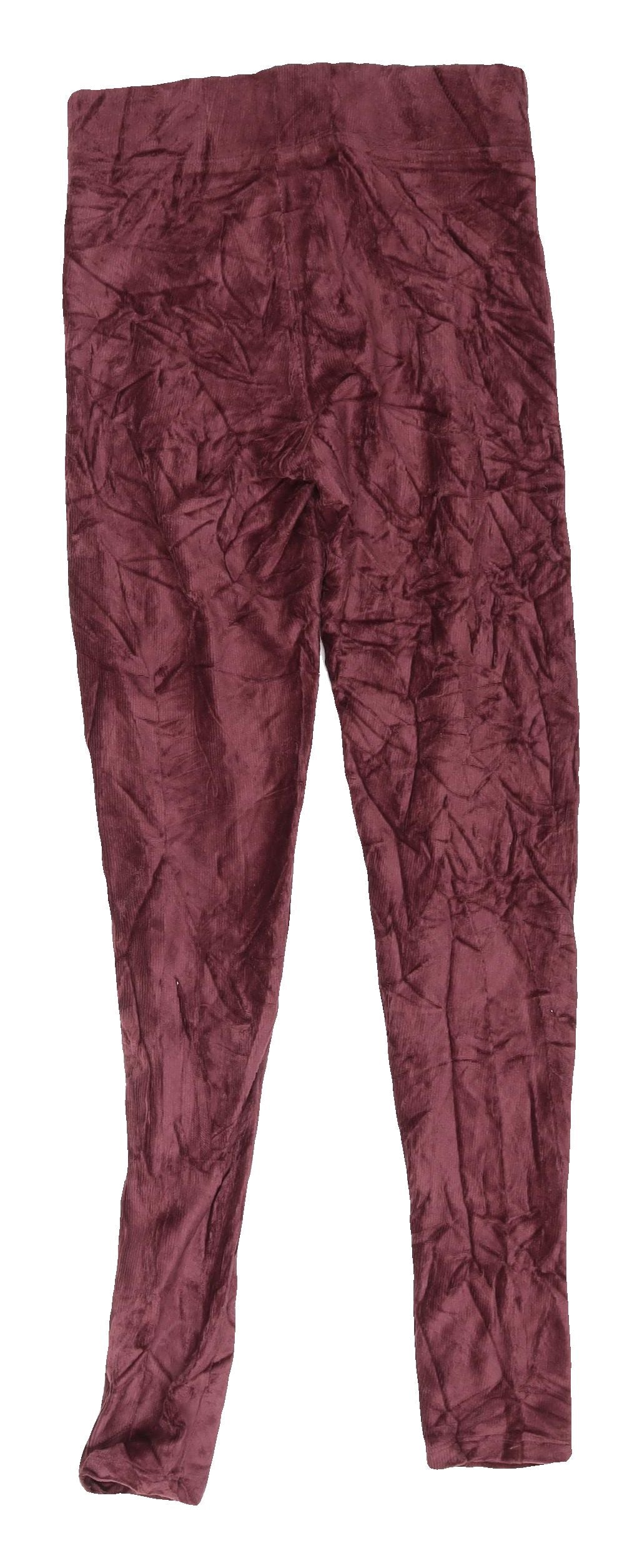 Marks and Spencer Women's Ankle Leggings, Size 6, Burgundy