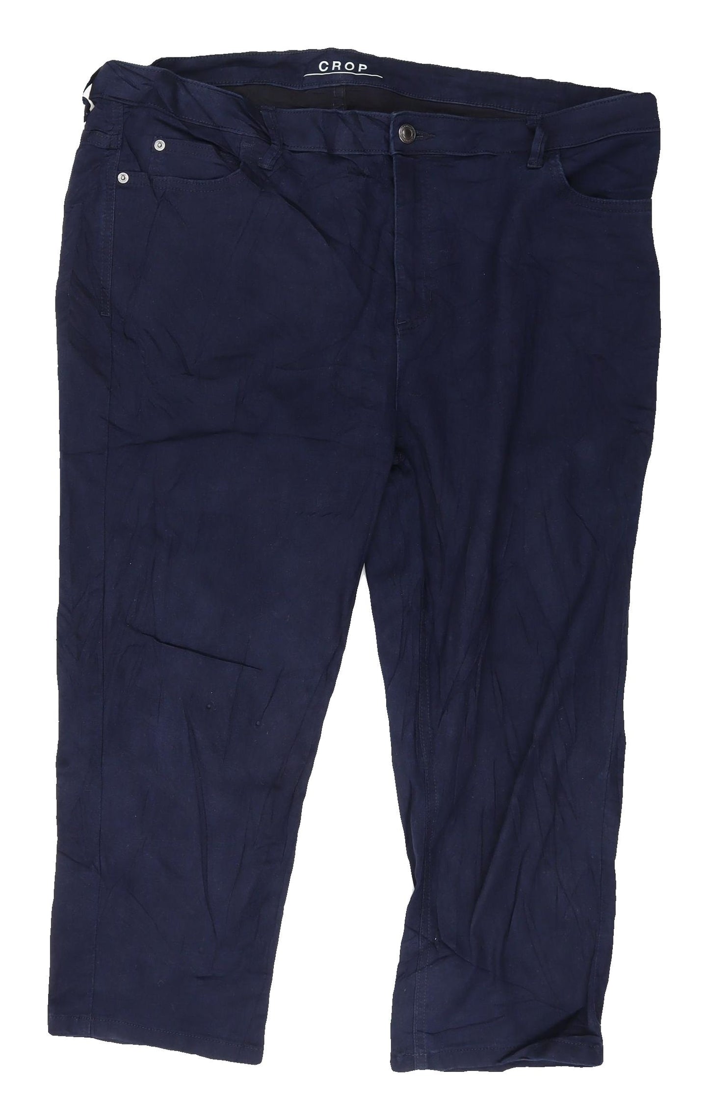 Marks and Spencer Women's Blue Cropped Jeans Size 20