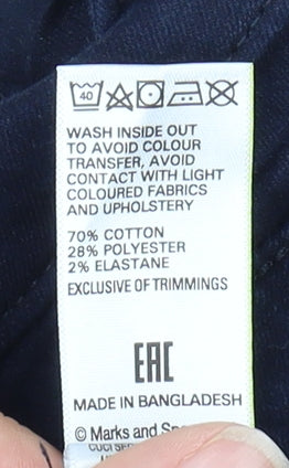 Marks and Spencer Women's Blue Cropped Jeans Size 20