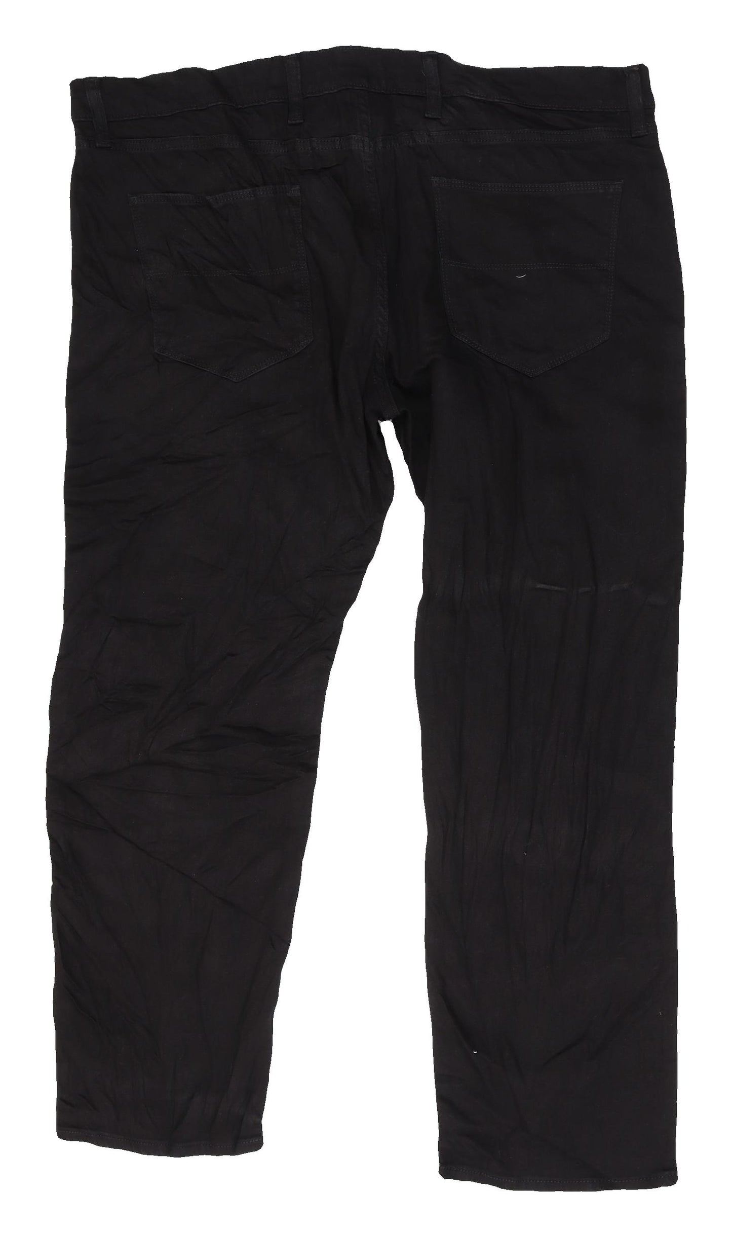 Marks and Spencer Men's Black Straight Jeans Size 42W/29L