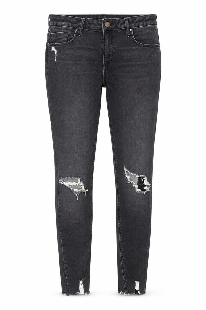 Miss Selfridge Women's Black Skinny Jeans, Size 12