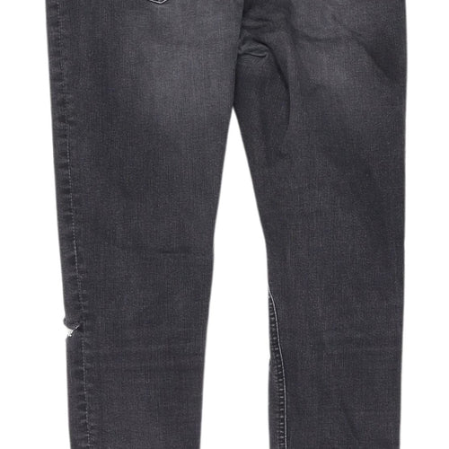 Miss Selfridge Women's Black Skinny Jeans, Size 12