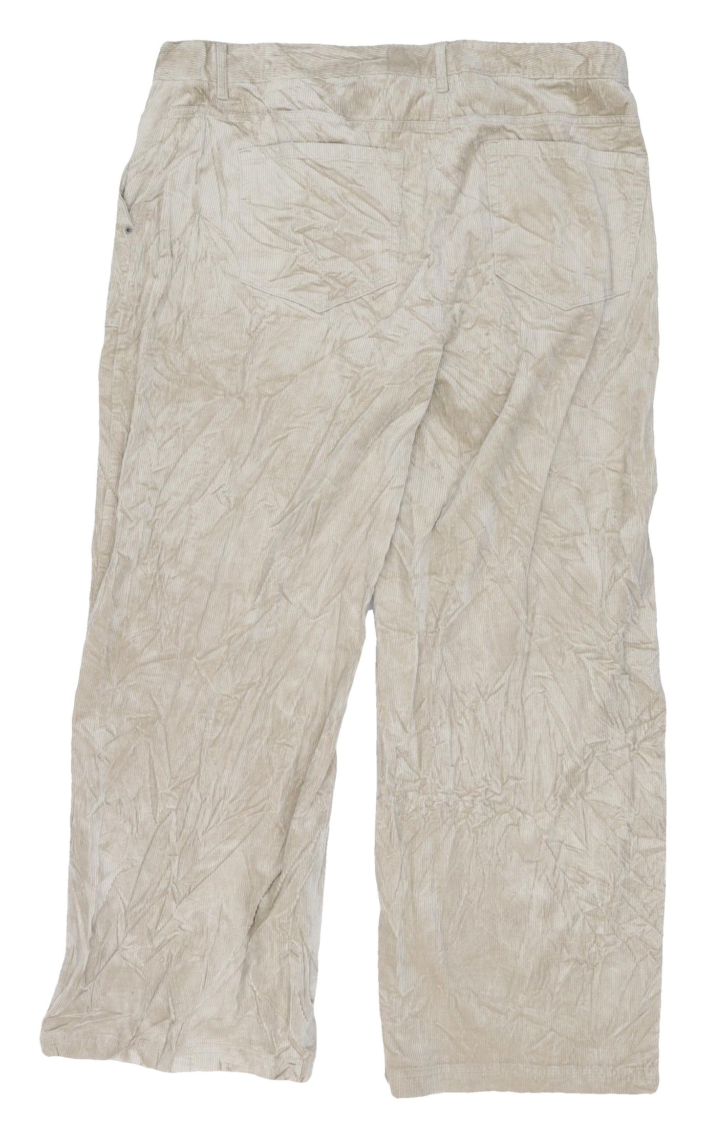 Marks and Spencer Women's Beige Chino Trousers Size 20