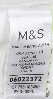 Marks and Spencer Women's White Skinny Jeans Size 10