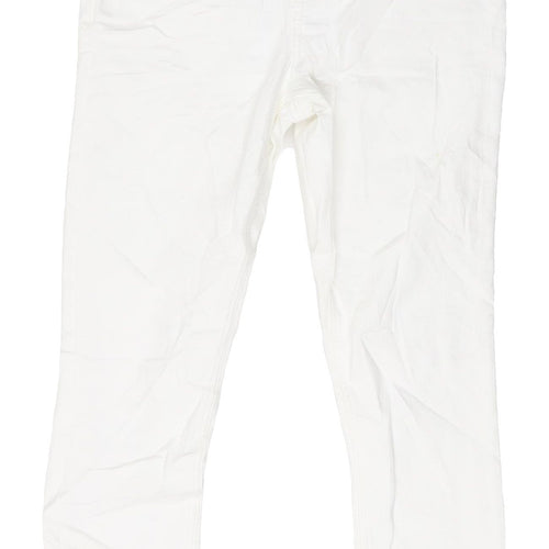 Marks and Spencer Women's White Skinny Jeans Size 10