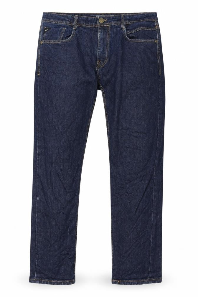 Duck and Cover Men's Blue Straight Jeans L 34 In Leg