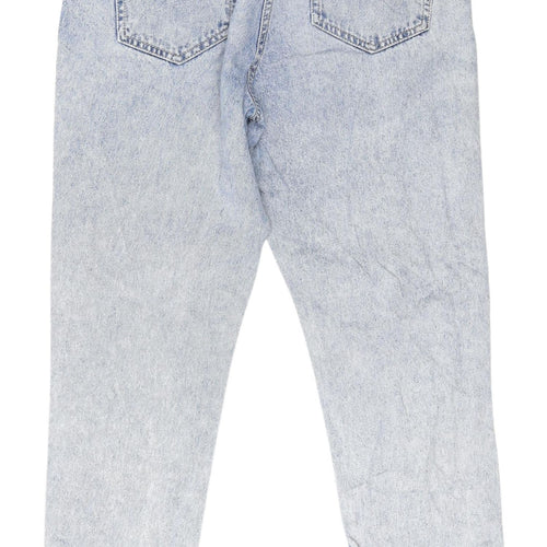 Next Women's Blue Relaxed Straight Jeans Size 12