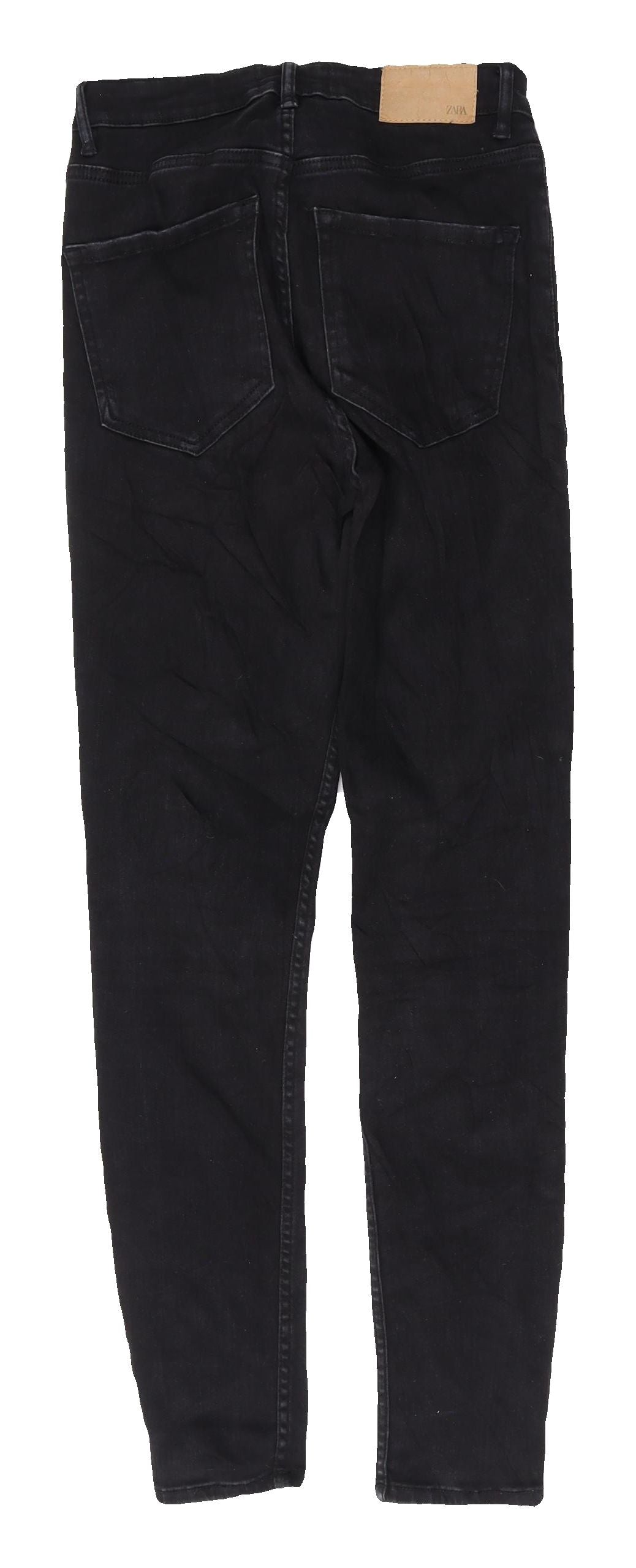 Zara Women's Black Skinny Jeans Size 10