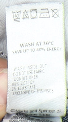 Marks and Spencer Women's Blue Straight Jeans Size 16