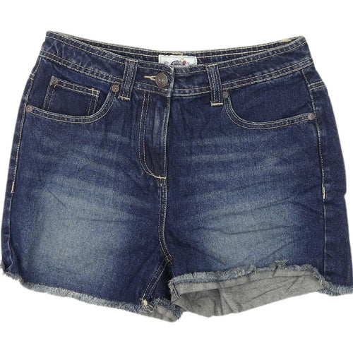 Authentic Denim Women's Blue Cut-Off Shorts Size 10