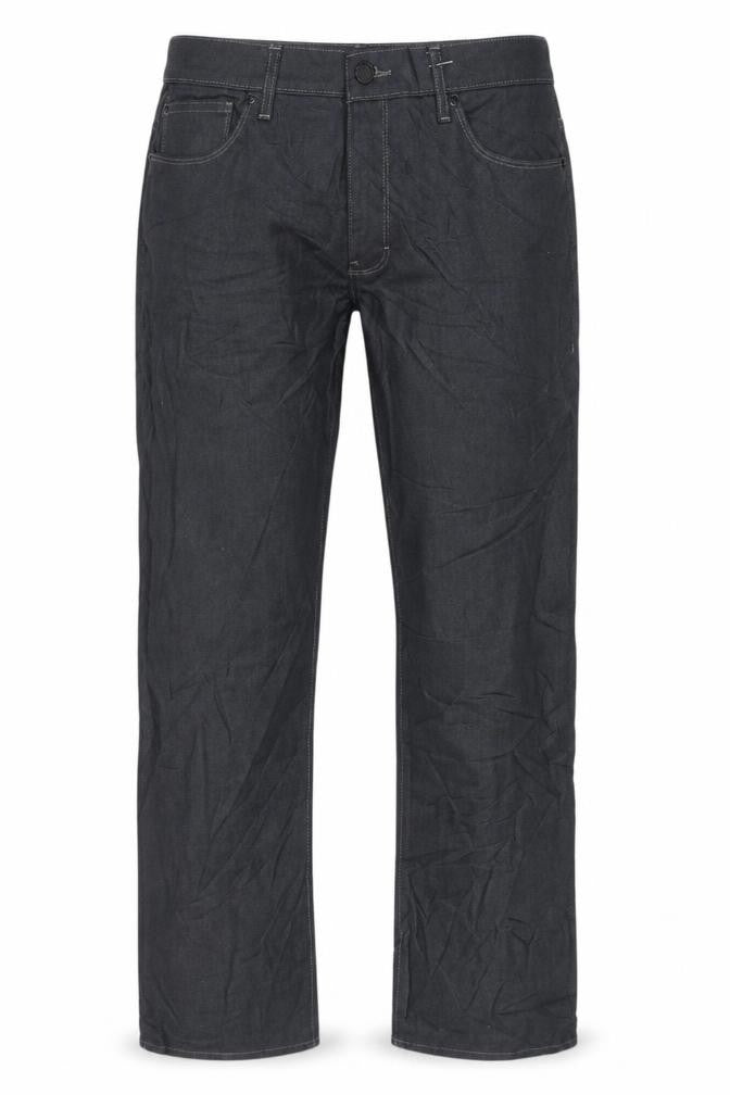 F&F Black Straight Leg Jeans, Size 36, Unisex, Dark Denim