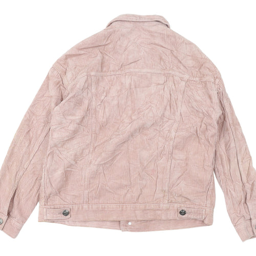 BDG Women's Pink Corduroy Jacket Size 12 Regular