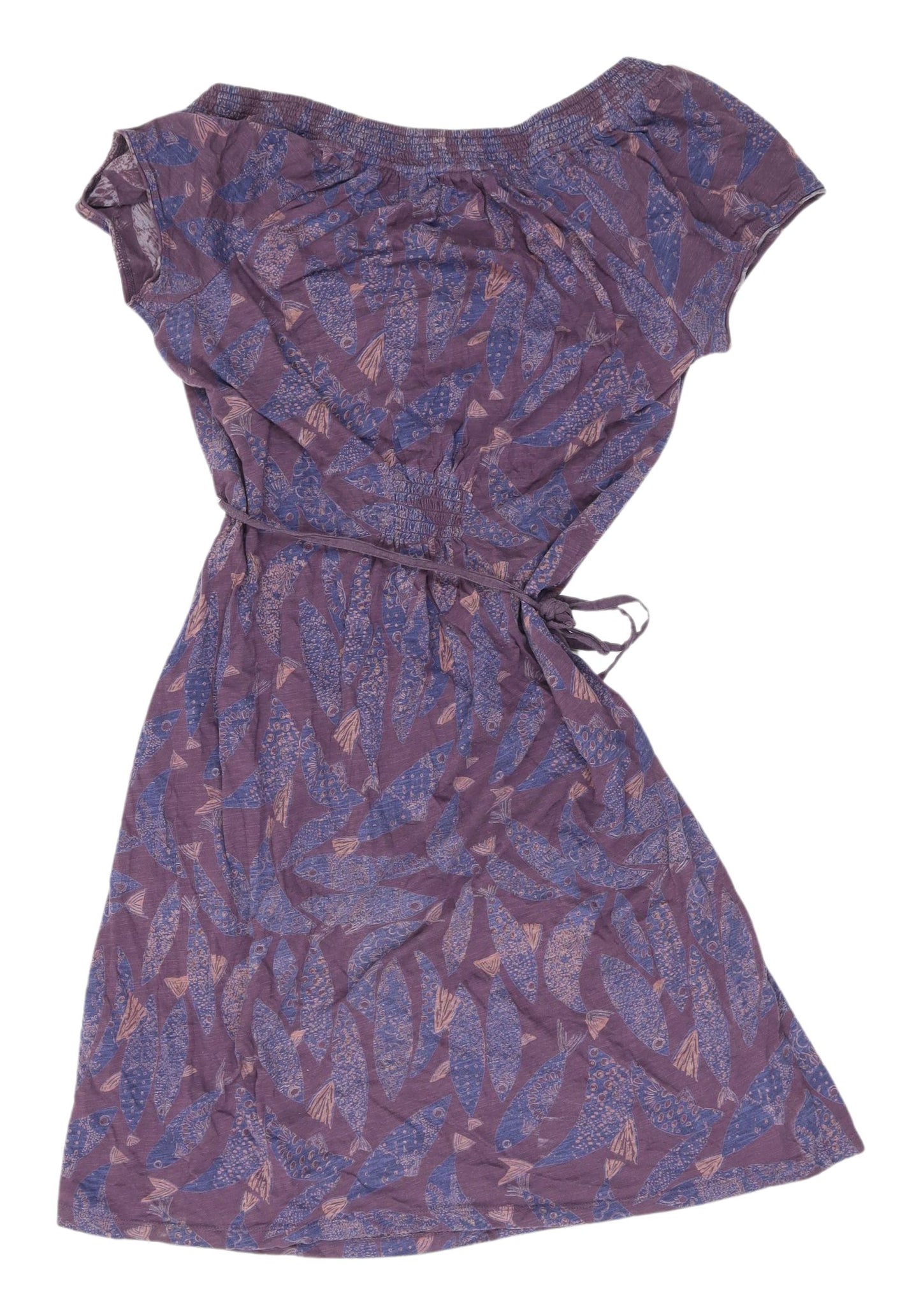White Stuff Women's Multicoloured A-Line Dress Size 16