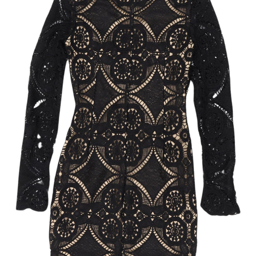 Love Triangle Women's Black Bodycon Dress Size 10