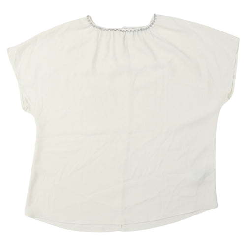 Marks and Spencer Women's White Blouse Size 12
