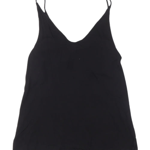 H&M Women's Black Viscose Camisole Tank Top XS