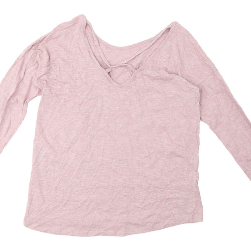 Next Women's Pink Long Sleeve T-Shirt Size 12